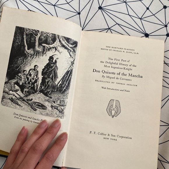 Book: The Harvard Classics Deluxe Registered Edition Don Quixote of the Mancha - Picture 4 of 7
